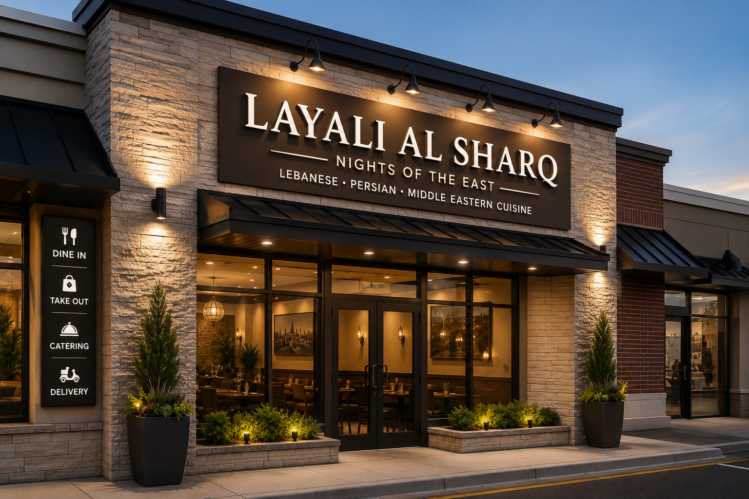 Restaurant exterior